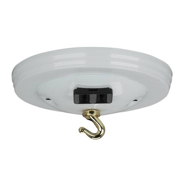 White Canopy Kit with Convenience Outlet