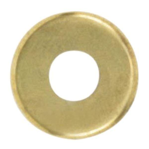 1/8 IP Slip Burnished and Lacquered Turned Brass Check Ring