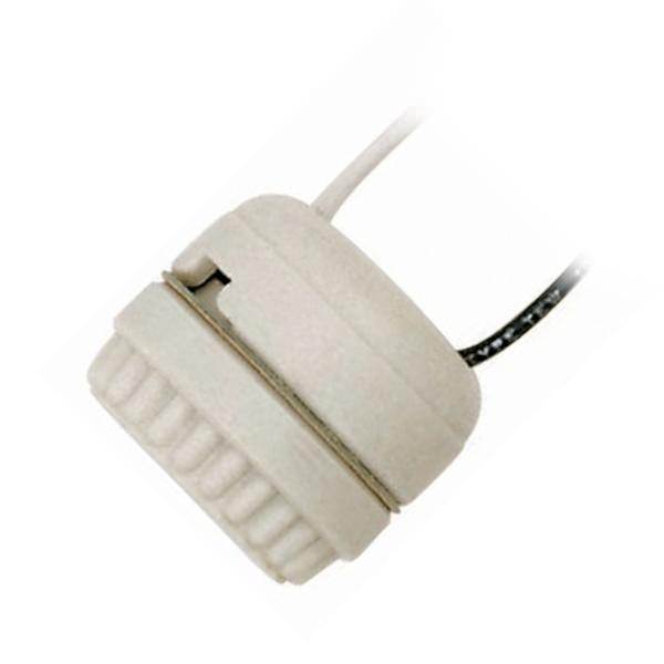 2 Piece Medium Base Socket with Leads