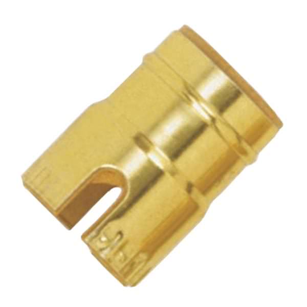 Bright Gilt Aluminum Shells and Caps with Paper Liners