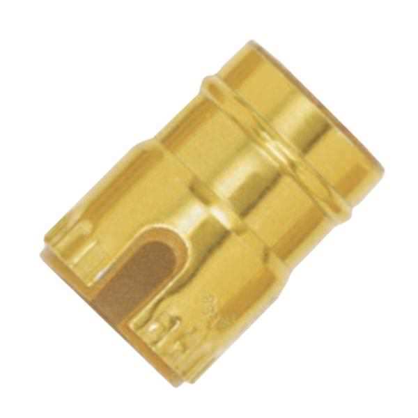 Bright Gilt Aluminum Shells and Caps with Paper Liners
