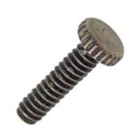 Satco .5" 6/32 Antique Brass Steel Knurled Head Thumb Screws