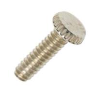 Satco .5" 6/32 Nickel Plated Steel Knurled Head Thumb Screws