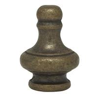 Satco 1/8 IP Antique Brass Large Pyramid Knob