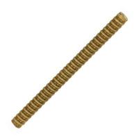 Satco 3.5" Unfinished Threaded 1/8-IP Pipe