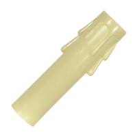 Satco 4" Ivory Plastic Drip Candle Covers