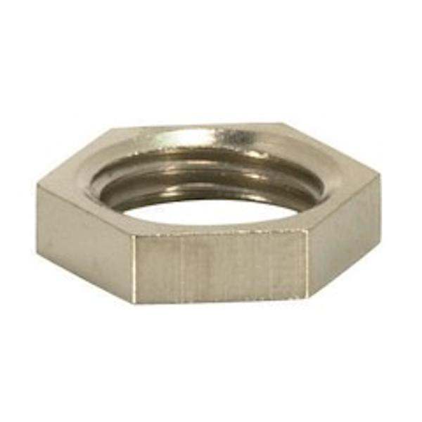 1/8 IP Brass Hexagon Locknuts