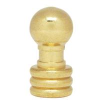 Satco 1.125" Burnished and Lacquered Ball Knob Finial