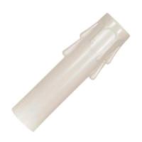 Satco 3" White Plastic Drip Candle Cover Candelabra Base
