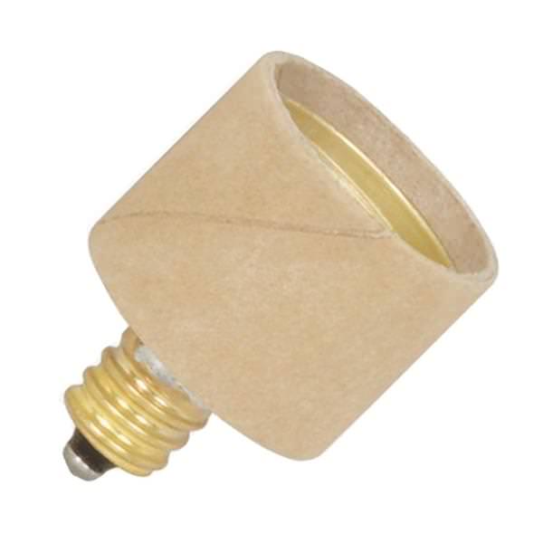 1/4 IPS Cap Candelabra to Medium E12-E26 Socket Extender