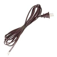 Satco 8' Brown Molded Plug Cord