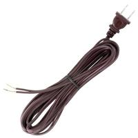 Satco 15' Brown Molded Plug Cord