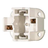 Satco 26W 2-Pin Bottom Screw Down G24D-3 and GX24D-3 Base Socket