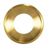 Satco 1/4 IP Slip Unfinished Turned Brass Check Ring