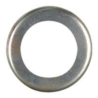 Satco 1/4 IP Slip Unfinished Curled Edge Steel Check Ring