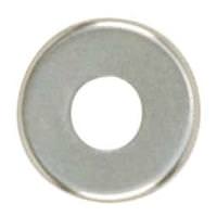 Satco 1/8 IP Slip Nickel Plated Curled Edge Steel Check Ring