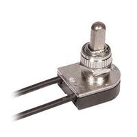 Satco Single Circuit On / Off Metal Push Switch with Bushing