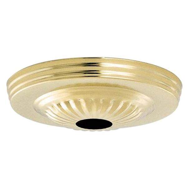 Brass Ribbed Canopy