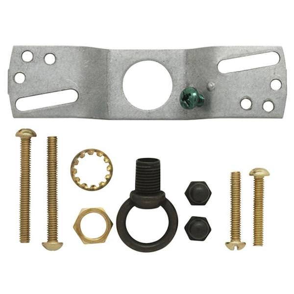 1" Antique Brass Loop Parts Bag