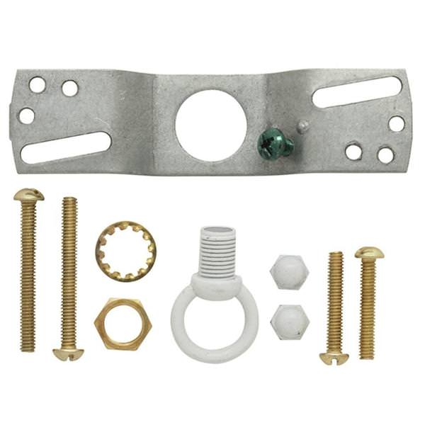 1" White Loop Parts Bag
