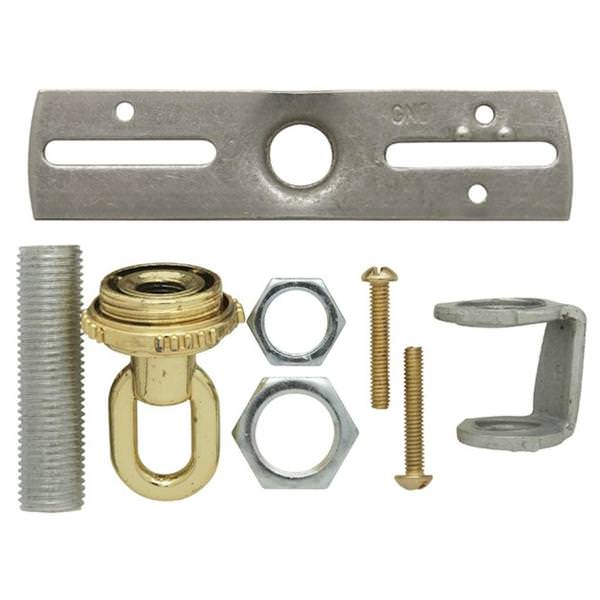 Brass Screw Collar Loop Parts Bag