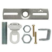 Satco White Screw Collar Loop Parts Bag