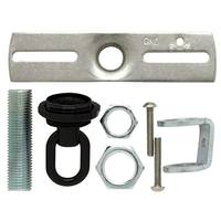 Satco Black Screw Collar Loop Parts Bag