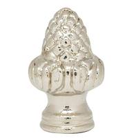 Satco 1.5" Polished Chrome Acorn Finial
