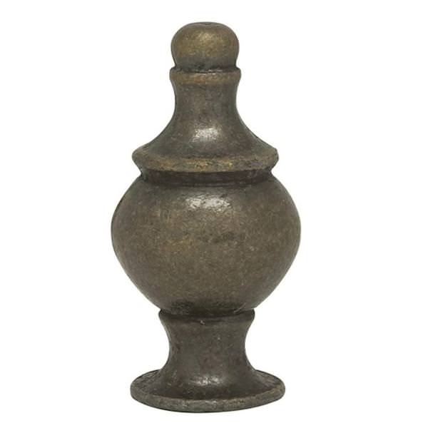1.5" Antique Brass Modern Finial
