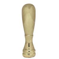 Satco 2" Polished Brass Bullet Finial