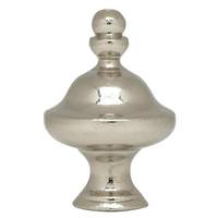 Satco 1.5" Polished Chrome Pyramid Finial