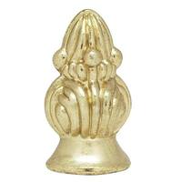 Satco 1.4" Polished Brass Bud Finial