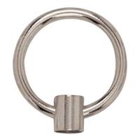 Satco 2" 1/8 IP Polished Chrome Die Cast Fixture Loop with Wireway