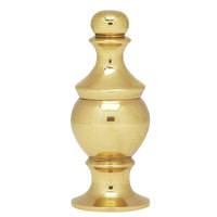 Satco 1.5" Polished Brass Finial