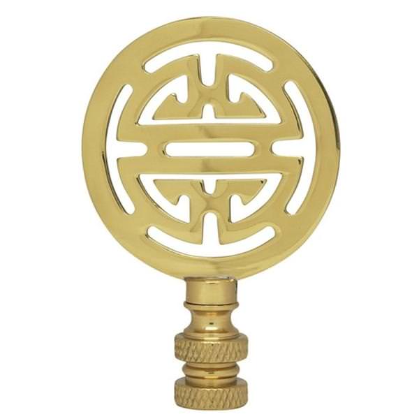 2.75" Oriental Polished Brass Finial