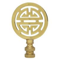 Satco 2.75" Oriental Polished Brass Finial