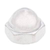 Satco 8/32 White Cap Nuts