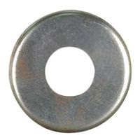 Satco 1/8 IP Slip Unfinished Curled Edge Steel Check Ring
