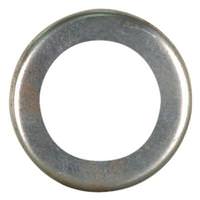 Satco 1/4 IP Slip Unfinished Curled Edge Steel Check Ring