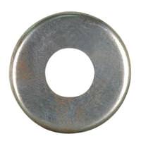 Satco 1/8 IP Slip Unfinished Curled Edge Steel Check Ring