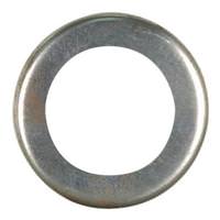 Satco 1/4 IP Slip Unfinished Curled Edge Steel Check Ring