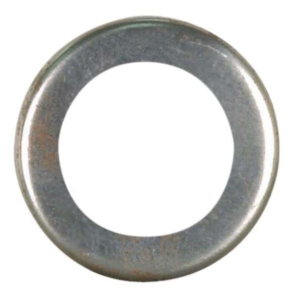 1/4 IP Slip Unfinished Curled Edge Steel Check Ring