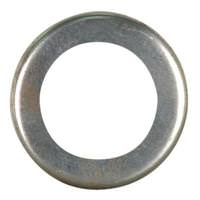Satco 1/4 IP Slip Unfinished Curled Edge Steel Check Ring