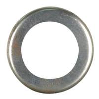 Satco 1/4 IP Slip Unfinished Curled Edge Steel Check Ring