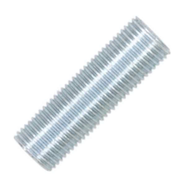 1.6" Zinc Plated Threaded 1/8-IP Pipe