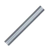 Satco 7" 1/4 IP Zinc Plated Silver Steel Nipple
