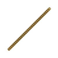 Satco .5" Unfinished Threaded 1/8-IP Pipe