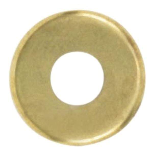1/8 IP Slip Burnished and Lacquered Turned Brass Check Ring