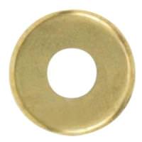 Satco 1/8 IP Slip Burnished and Lacquered Turned Brass Check Ring