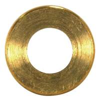 Satco 1/4 IP Slip Burnished and Lacquered Turned Brass Check Ring